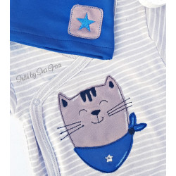 Stickdatei - Happy Cat Doodle